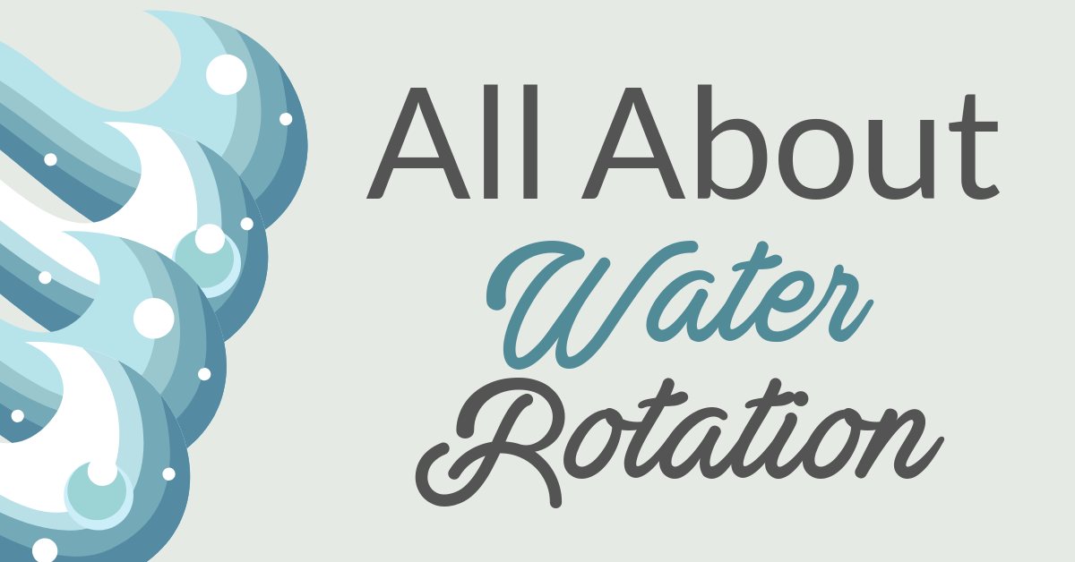 water storage rotation