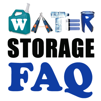 water storage FAQ