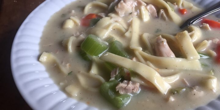 Creamy Chicken Noodle Soup