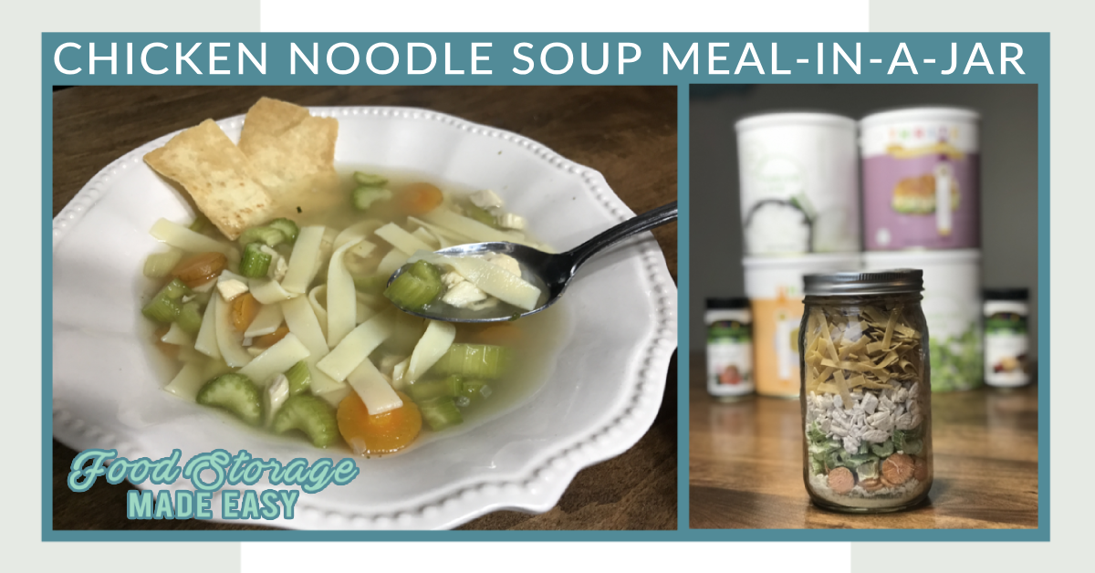 Chicken Noodle Soup Meal-in-a-Jar