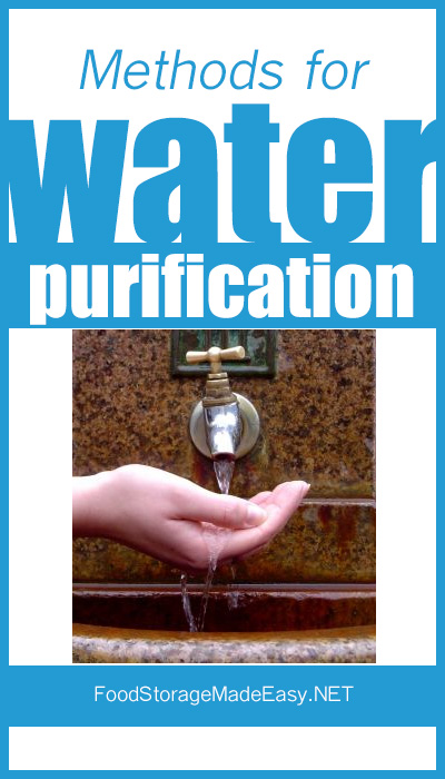 Water Purification Methods