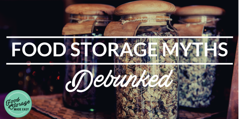 food storage myths