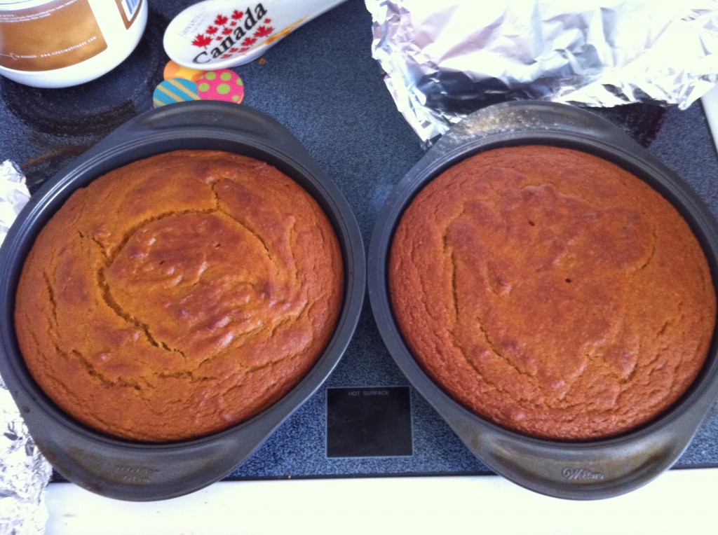 cooked cakes