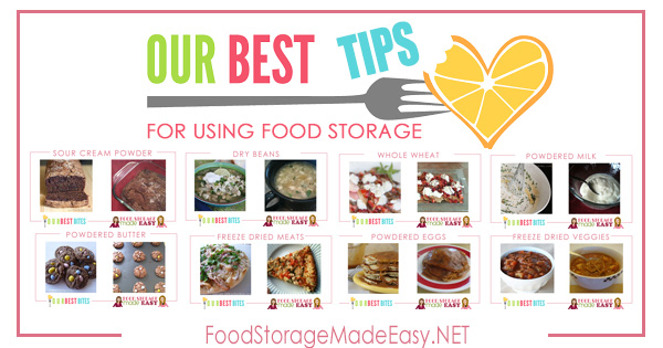 Our Best Tips for Using Food Storage
