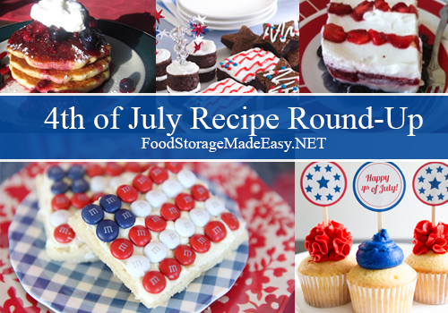 4th of July Recipe Round-Up from Food Storage Made Easy