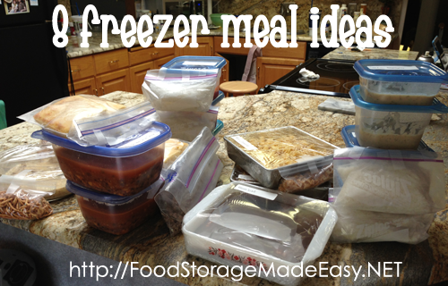 Freezer Meals and Food Storage