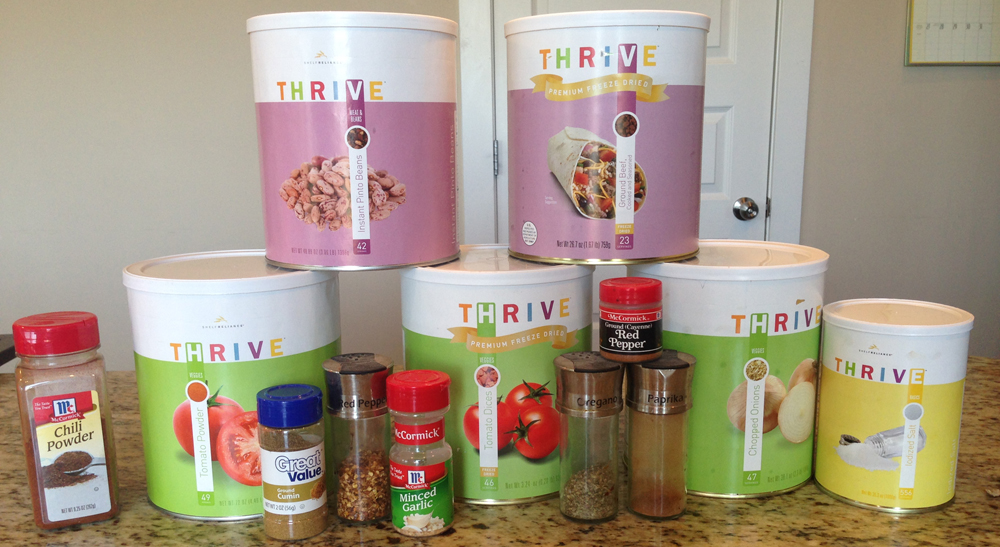 Meal-in-a-Jar Ingredients