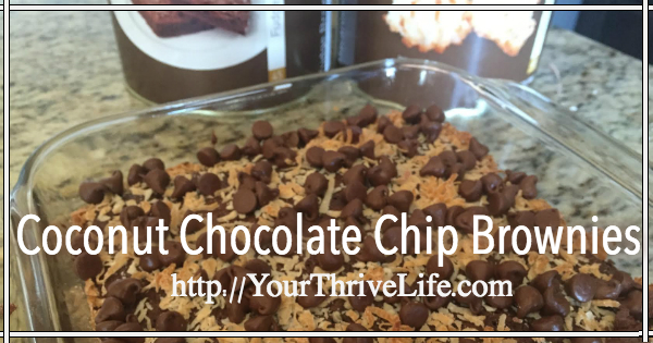 coconut brownies
