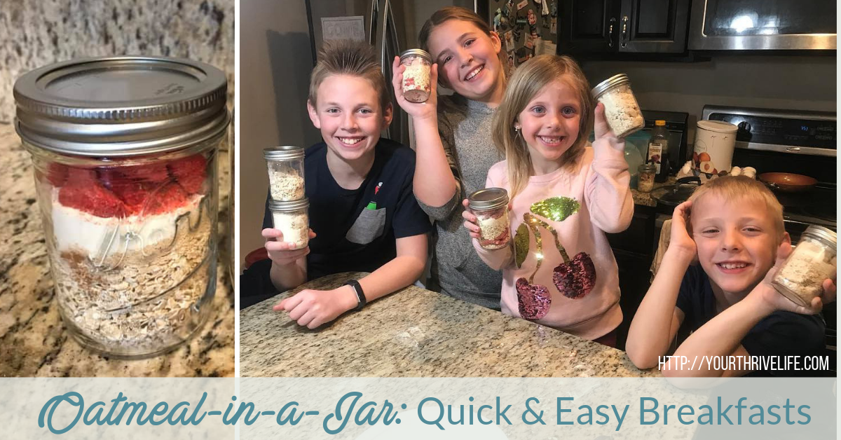 oatmeal in A Jar
