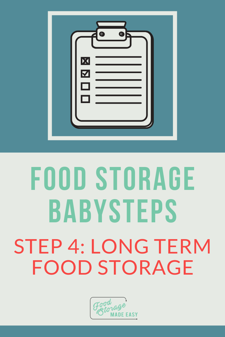 Long Term Food Storage Pin