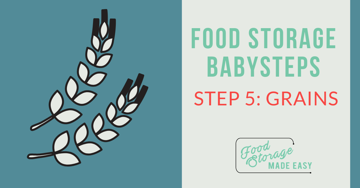 long term food storage grains