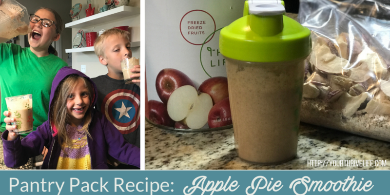 apple pie smoothie