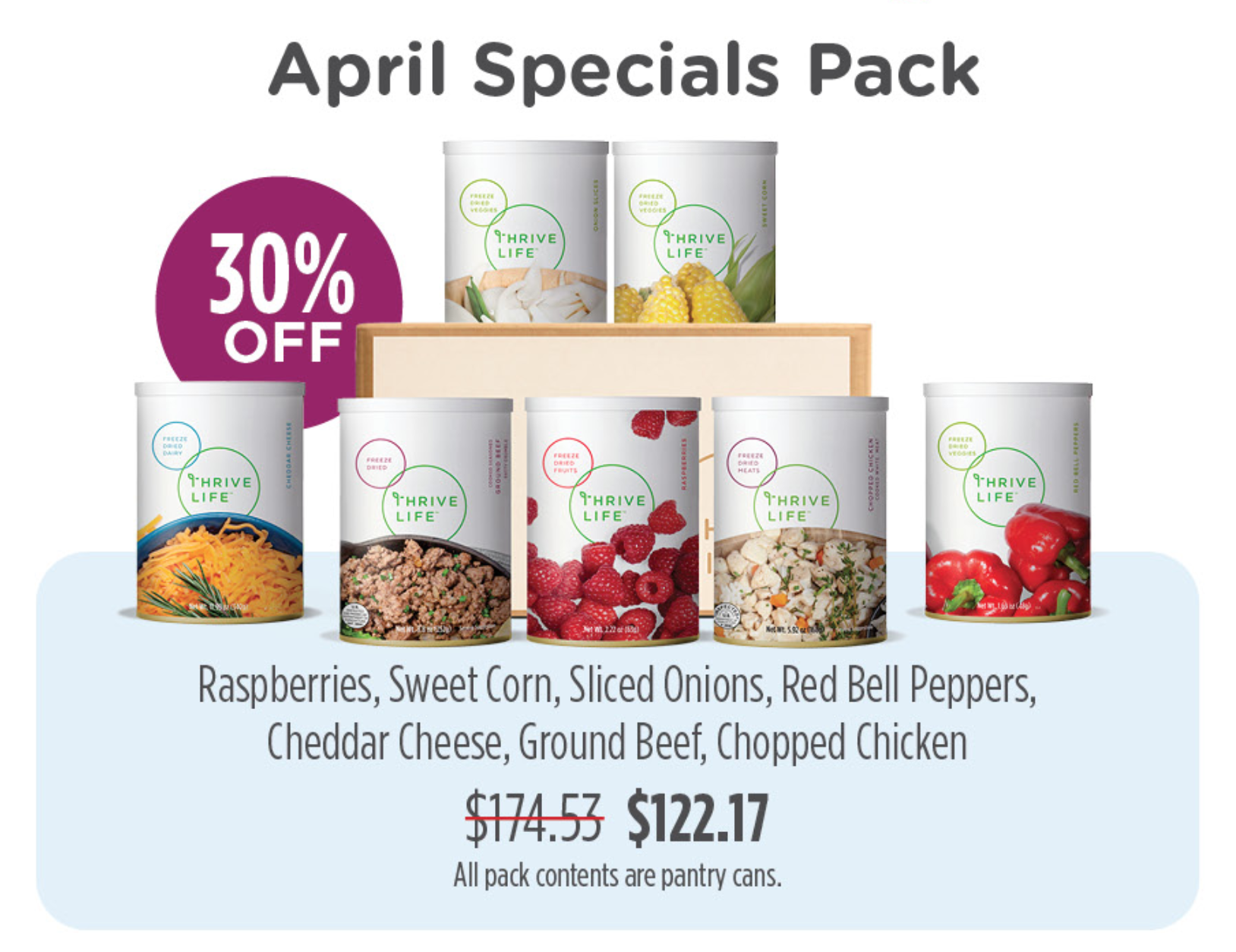 April Monthly Specials