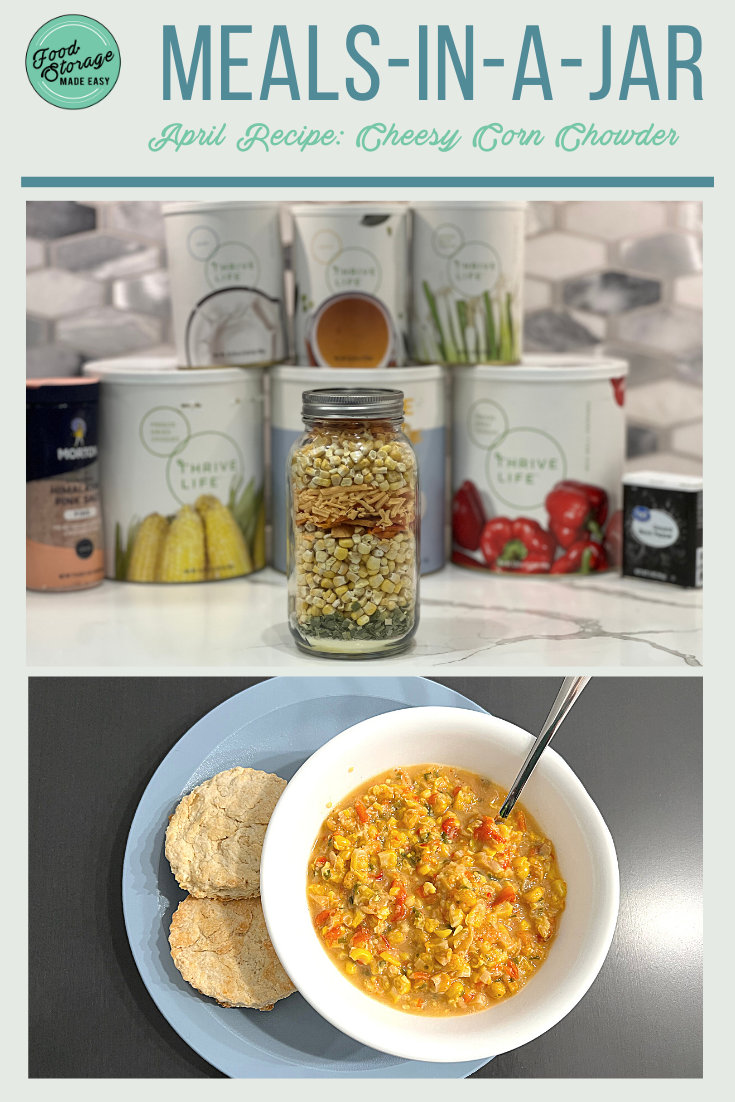 Cheesy Corn Chowder Pin
