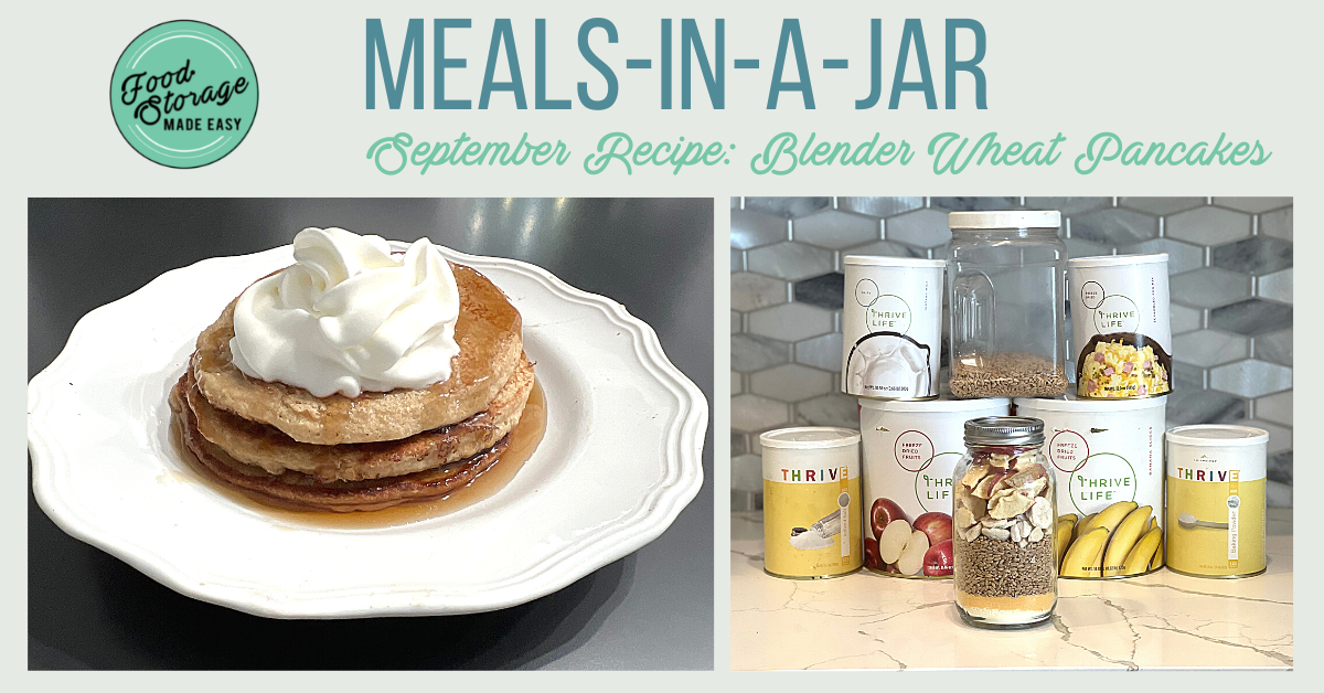 Blender Wheat Pancakes