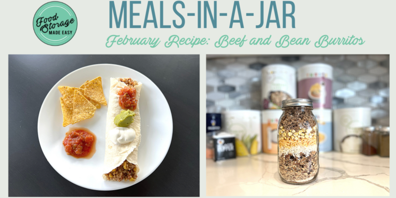 Beef and Bean Burritos