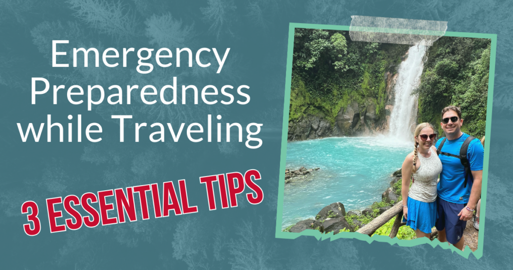 emergency preparedness while traveling