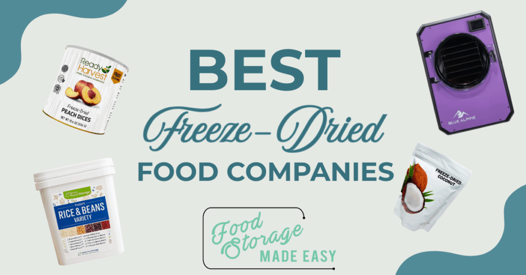 best freeze-dried food companies